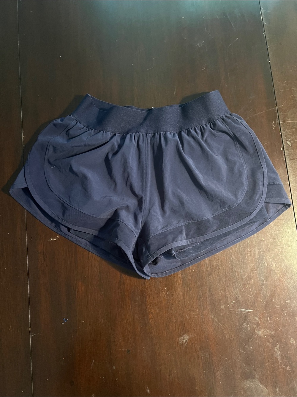 New Balance Women's Navy Athletic Shorts